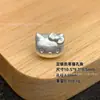 Acessórios de contas com furo em prata de lei personalizadas acessórios de prata pura S999 prata de lei desenhos animados acessórios DIY fabricante de origem vendas diretas atacado