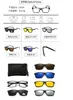 Goma Metálica Marco TR90 Gafas de Sol Polarizadas con Lentes Clip-On Magnéticas Venta al por Mayor para Deportes al Aire Libre en Europa y América
