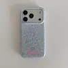 Estampa de leopardo, estrelas e letras são adequadas para capas de celular Apple 18 Pro Max, iPhone 17, 16 Europeu e Americano, diamante brilhante 15, personalizado