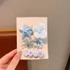 Grampo bico de pato infantil estiloso e doce, presilha de cabelo de bebê fresca e fofa, novo estilo de feriado 2026, grampo de cabelo versátil para meninas