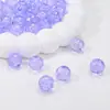 Contas de Cristal Floral Colorido Rachado com Furo Reto Contas Redondas Contas Soltas Acessórios para Joias Artesanais DIY