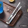 Pinza para Hielo de Acero Inoxidable Pinza para Azúcar con Huella Digital Dentada Pinza para Hielo Pinza Antideslizante para Hielo Pinza para Dulces de Hielo Pinza para Alimentos de Restaurante