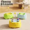 Juguetes para Gatos Juguete Multifuncional de Whack-a-Mole Palo Giratorio con Plumas para Teaser Autoentretenimiento Artefacto de Descompresión Juguete Eléctrico para Gatos