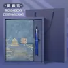 Estilo Nacional Caderno Conjunto de Caixa de Presente Dia do Professor Presente Bloco de Notas A5 Lembrança Caixa de Presente de Caderno Exquisita Personalização