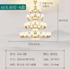 Novo lustre chinês atmosférico jade sala de estar sala de jantar quarto estilo chinês moderno luminária villa hall lâmpadas principais