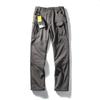 Calças soft shell táticas profissionais para atividades ao ar livre! Calça casual masculina à prova de vento e água com vários bolsos e forro de lã outono e inverno 2023