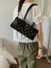 Moda de Verano 2026 Transfronteriza Estilo Coreano Nicho Bolso de Mano de Lunares Versátil Estilo Coreano Bolso Cruzado para el Trabajo