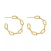 Pendientes de Aro con Patrón Hueco de Aguja de Plata S925 para Mujer, Tachuelas de Oreja de Gama Alta y Elegantes, Pendientes Exagerados Simples y Únicos al por Mayor