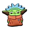 Charms para Zapatos de Yoda Accesorios DIY de Gama Alta Dibujos Animados de Star Wars Hebilla de Zapato Desmontable de Goma Suave de PVC Accesorios
