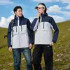 Chaqueta Térmica Integrada de Grafeno Nueva para Otoño e Invierno Ropa que se Carga Ropa de Trabajo para Exteriores Gruesa Cálida y Cómoda con Forro Polar