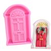 Porta-Retrato Europeu Janela Molde de Silicone Molde para Bolo de Fondant Chocolate DIY Assar