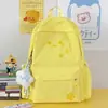 Mochila escolar para meninas do ensino fundamental II, novo modelo outono de 2026, alto valor estético, mochila estilo ins para meninas do ensino médio e fundamental
