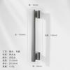 Manija para Puerta de Armario Estilo Nórdico Chapada en Oro Moderna Simple Dorada para Cajón de Gabinete de Cocina Muebles Aleación de Zinc Manija Larga