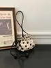 Bolsa de Cubo con Cordón de Lunares 2026 para Mujer, Bolso Cruzado de Hombro Lindo, Bolso de Cuero Suave con Diseño de Nicho para Mujer