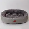 Nido para Gatos para Todas las Estaciones, Tipo Cerrado, Nido Oval Grande, Engrosado para Calidez Invernal, Alfombrilla de Invierno para Perros Pequeños, Cama para Perros