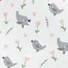 Capa para bolsa de roupas de algodão estampado, malha de algodão classe A para bebês, 300 peças, estampado, dupla face
