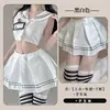 Ropa Interior Sexy Fan Lei para Mujer, Uniforme Escolar JK de Falda Corta Estilo Abstinencia Puro Deseo, Ropa de Dormir Provocativa de Estudiante 1050