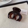 Pinza Koreana para Recogido Alto Anti-Colapso Artefacto de Fijación Estilo Retro Simple Versátil Pinza de Calabaza Recogido Parcial Elegante Adorno para el Cabello