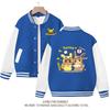 Abrigo de dibujos animados lindo transfronterizo 2023 para niños y niñas Traje de béisbol de estilo occidental de otoño para niños Chaqueta de estilo coreano para niños medianos y grandes