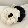 Goma de pelo plisada estilo coreano con tacto de alta gama, Lazo para el pelo perezoso, Accesorio de pelo de moda, Adorno de pelo versátil, Lazo para el pelo de intestino de cerdo