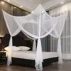 Mosquiteiro, Quatro Lados, Quatro Portas, Dossel de Cama de Chão, Barraca Portátil de Camping, Cama de Casal, Proteção Contra Mosquitos, Estilo Palácio, Sem Necessidade de Instalação