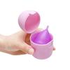 Caixa de Armazenamento de Copo Menstrual para Cuidados Transfronteiriços Caixa de Esterilização Universal de PP de Grau Alimentício para Micro-ondas a Vapor Copo de Chupeta