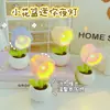 Luz de Noche Creativa de Dibujos Animados para Habitación Infantil Mesita de Noche Luz para Dormir Dormitorio de Estudiantes Luz para Leer Aprender Protección Ocular Regalos