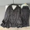 2026 Nuevo Otoño/Invierno Popular para Hombre Velour Alemán Sencillo Cálido Pijama Manga Larga Pantalón Largo Ropa de Casa Conjunto de Dos Piezas