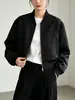2026 petite casual versátil de alta qualidade curto retrô nicho jaqueta solta estilo coreano estilo japonês top feminino