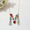 Popular Precio Especial Moda y Temperamento Dulce Sonido de Amor Acero de Titanio Silbato Clavícula Collar de Amor para Mujer de Alta Calidad con Preservación de Color