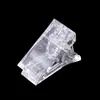 Extensão de Unha com Presilha Fixa em Estoque, Presilhas de Cristal para Extensão de Unha, Presilhas de Cristal para Nail Art de Cor Personalizável com Lantejoulas
