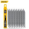 Cuchilla de Cúter Deli Cuchilla de Acero de Aleación Engrosada Cuchilla para Cortar Papel Tapiz Cuchilla para Abrir Cajas Grandes de Oficina