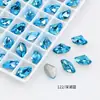 Pedras de Strass para Unhas Dongzhou Cristal em Formato de Machado 9x14 Strass de Vidro de Alta Qualidade, Strass de Formato Irregular, Decorações para Nail Art, Strass Dongzhou em Formato de Machado