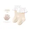 Calcetines de Bebé 2026 Estilo Verano Delgado Calcetines para Niñas Algodón Puño Holgado Calcetines de Bebé Sin Costuras Calcetines para Niños