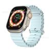 Nueva aplicación Apple Watch8 generación ultra Correa de silicona marina Reloj iwatch Reloj Apple Correa