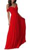 Ebay Vestido de Dama de Honor Europeo y Americano Largo de Gasa Vestido Largo de Hermanas Hombro Delgado Descubierto Mejor Amiga Amazon Vestido de Noche para Dama de Honor
