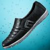 Zapatos Casuales Bajos de Verano para Hombre, Slip-On, Resistentes al Desgaste, Antideslizantes, Zapatos de Papá, Zapatos para Conducir, Zapatos de Trabajo para Cocina, Ligeros