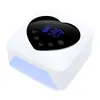 Fabricante Transfronteiriço Atacado Máquina de Terapia de Luz para Unhas Recarregável Sem Fio Lâmpada de Unhas de Alta Potência 72W para Salões de Unhas