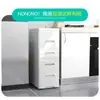 Estante de Almacenamiento Multicapa Tipo Cajón 37cm Cocina Plástico 20cm Espacio Estrecho Gabinete de Almacenamiento para Baño