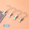 Sin costuras con clip de gancho almacenamiento doméstico clip pequeño para colgar pantalones clip para falda clip para calcetines clip para secar ropa clip para tela de exhibición