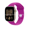 Adecuado para Apple Watch Iwatchs12 Correa de Silicona Oficial Nueva Correa de Silicona Monocromática Ultra4