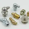 Bico de Pistola de Graxa Ferro Galvanizado Sae Aço Carbono Bico de Óleo M6*1 M8*1 M10*1 Reto Curvo Bico de Óleo Bico de Óleo para Pistola de Graxa