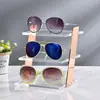 Suporte Exibidor de Óculos, Joias em Acrílico Transparente e Colorido, Desmontável, de 3 Camadas, Escalonado, Personalizado, Adequado para Lojas de Varejo