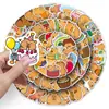 100 Adesivos de Capivara Desenho Animado Animal Fofo Kabi Bala Goo Card Decorativo Copo de Água Celular Adesivos de Batata