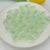 16 Contas Bouncy Coloridas UV Facetadas da Terra para Caneta de Contas DIY Feita à Mão Corrente para Celular Contas de Abóbora Acessórios de Contas Soltas