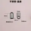 Amortiguador hidráulico con cabeza galvanizada, cabeza de rótula, cabeza plana, cabeza en T, base de amortiguador de gas, conector para caja de luz de letrero publicitario, accesorios para resorte de gas