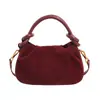 Bolsas de mano para mujer transfronterizas otoño/invierno 2026, bolsos tote de moda estilo coreano, bolsos plisados tipo dumpling para mujer, bolsos de hombro y bolsos cruzados