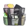 Bolsa de Malla para Playa Transfronteriza, Bolsa de Malla para Baño Estilo Chino, Bolsa de Playa con Asa para Guardar Juguetes, Fábrica Personalizada