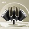 Novo guarda-chuva reverso Full Automatic Edge Reflective High-end Business Sunlight Umbrella logotipo impresso Sunshade Sun Umbrella