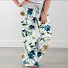 Pantalones casuales de pierna ancha con tirantes nuevos 2023 Moda holgada Encaje Camuflaje Pantalones estampados Mancha